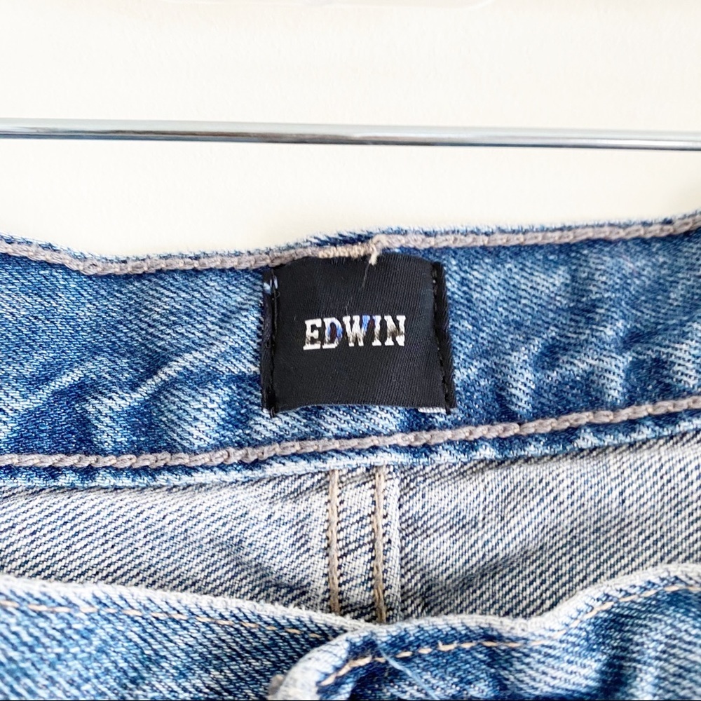 Free People EDWIN Tash Straight Jeans - Picture 7 of 7
